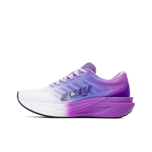 POLUDIYIPI Durable Breathable Low Top Popcorn Casual Racing Running Shoes Unisex Afterglow Purple