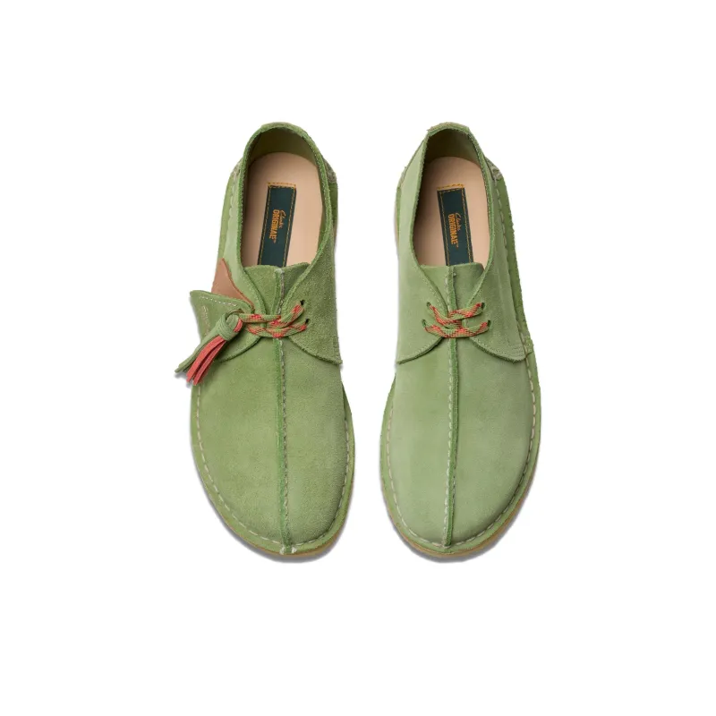 Clarks Desert Trek Ankle Boots Men's Green-3