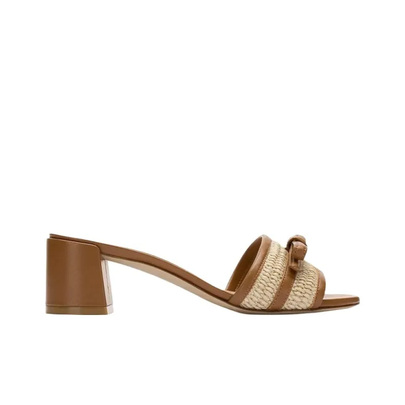 Stuart Weitzman/SW Felicity Slip Resistant Slide Slippers Women's Brown-1