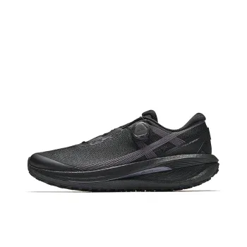 Anta Champion All Weather Series Cushioned Slip Resistant Low Top Casual Running Shoes Men's Black