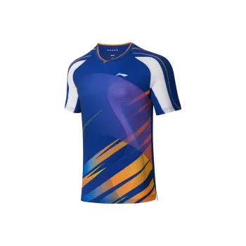 LiNing T-Shirt Men's Mondrian Blue