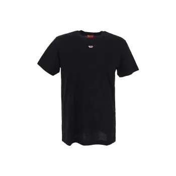 DIESEL Logo Embroidered Short Sleeved T Shirt