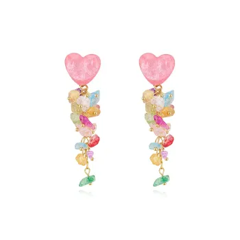 MCK Copper Alloy Clip On Earrings Women's