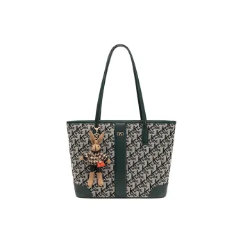CLEVER& KETCH PU Tote Shoulder Bag Regular Women's Green