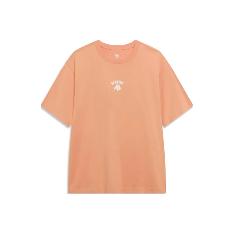 LiNing T-Shirt Men's Sunset Orange-0