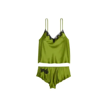 Victoria's Secret Pajama Set Women's Ice Green