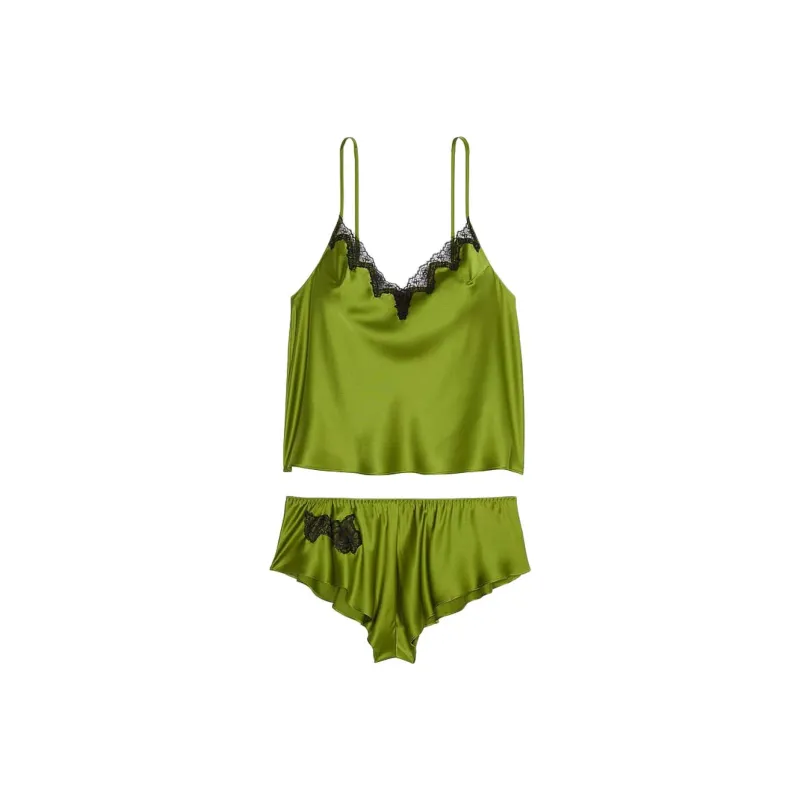 Victoria's Secret Pajama Set Women's Ice Green-0