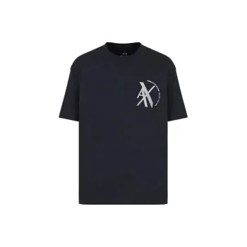 ARMANI EXCHANGE T Shirts Men Navy Blue