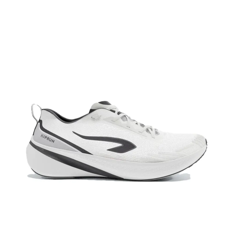 DECATHLON Cushion 500 Cushioning Low Top Running Shoes Men's Snow Carbon Gray-1