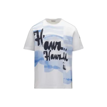 Moncler T Shirts Men White
