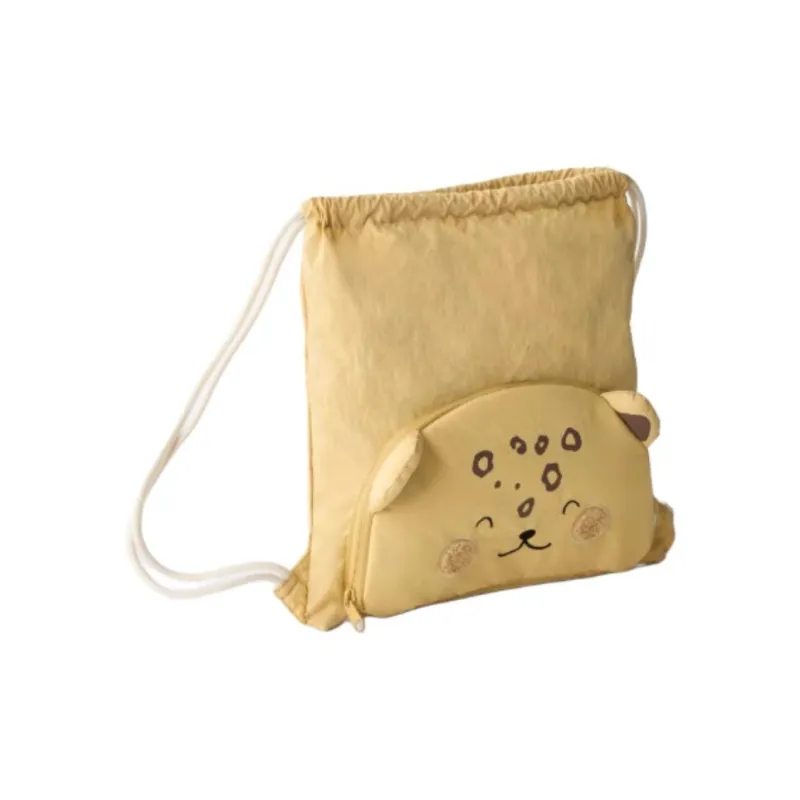 ZARA Polyamide Backpack Regular Kids' Camel Brown-2