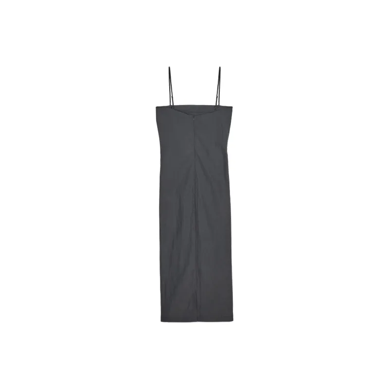 ZARA Slip Dress Women's Dark Gray-1
