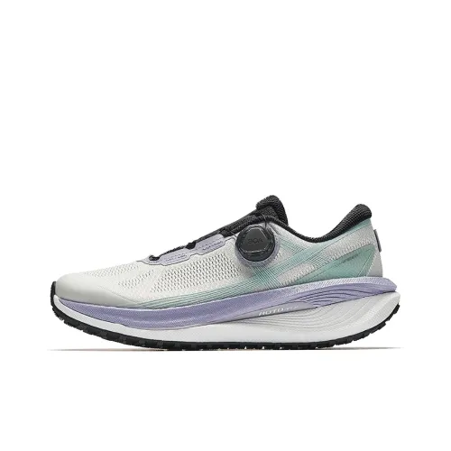 Anta Champion All Weather Series Cushioning Rebound Low Top Casual Running Shoes Women's Gray