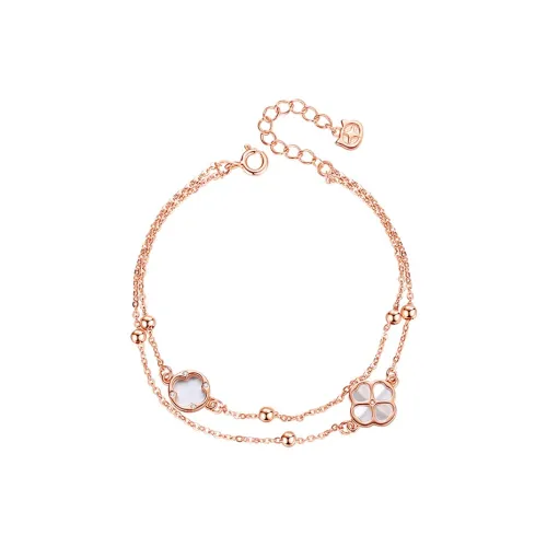 Fu Ru Ji 925 Sterling Silver Anklets Women's