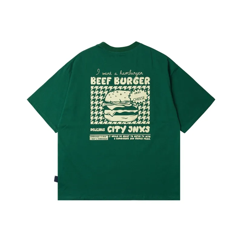 NewJnxs Drop Shoulder Sleeve T-Shirt Unisex-4