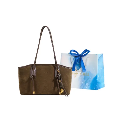ROUNDOT PU Tote Bag Shoulder Bag Regular Women's Multicolor
