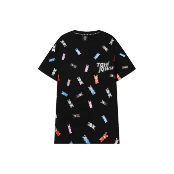 TCH T Shirts Unisex Black With Silver Logo