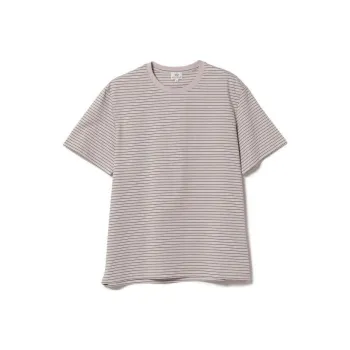 Beams T Shirts Men Pink Black