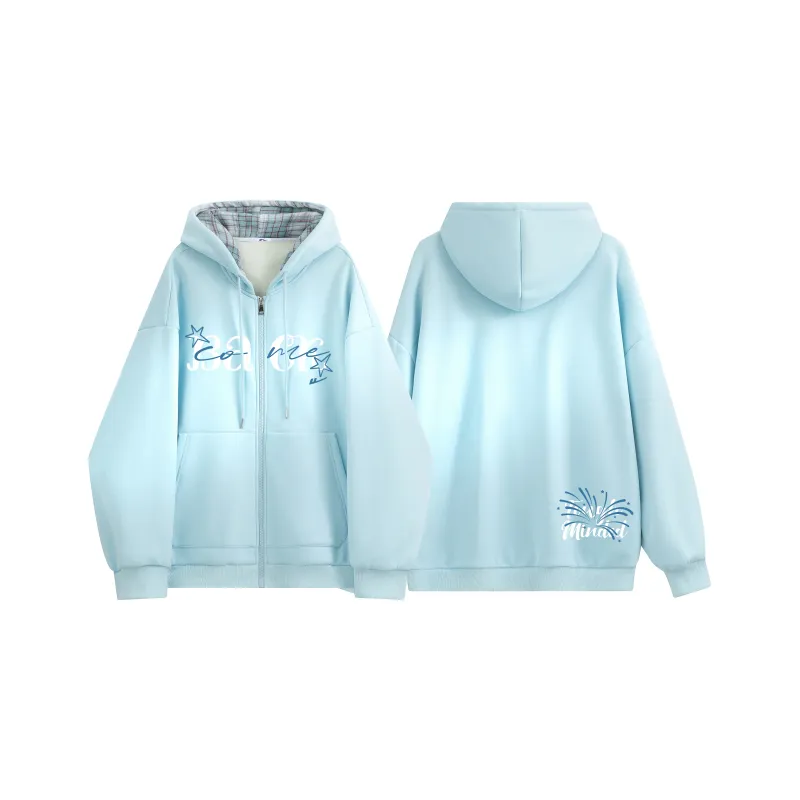 Warrior Huichao Riding The Wind Collection Sweatshirt Unisex Light Blue-2