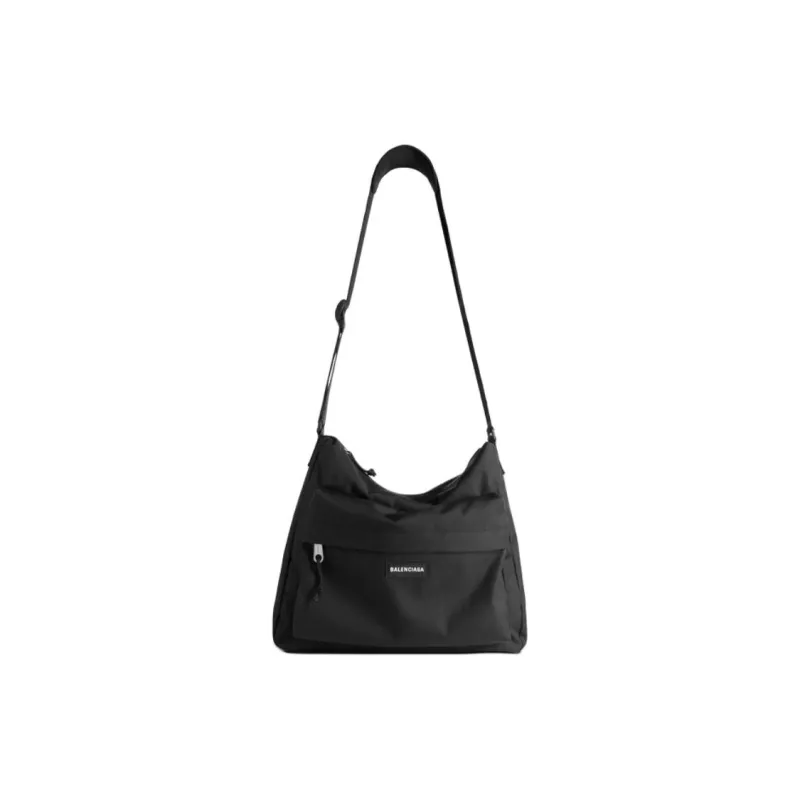 Balenciaga Explorer Fabric Messenger Bag Shoulder Bag Regular Unisex Black-0