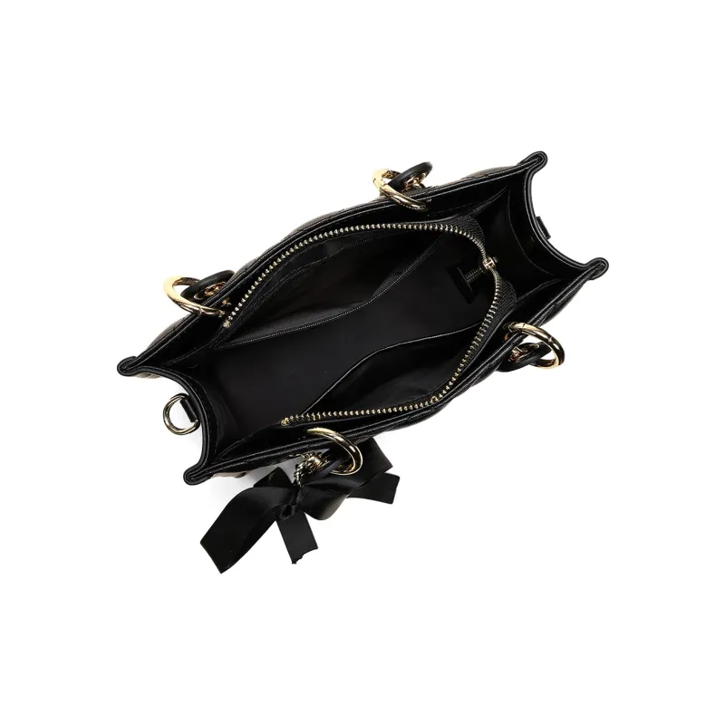 COMELY Cow Leather Handbag Shoulder Bag Crossbody Bag Regular Women's Athenian Black-5