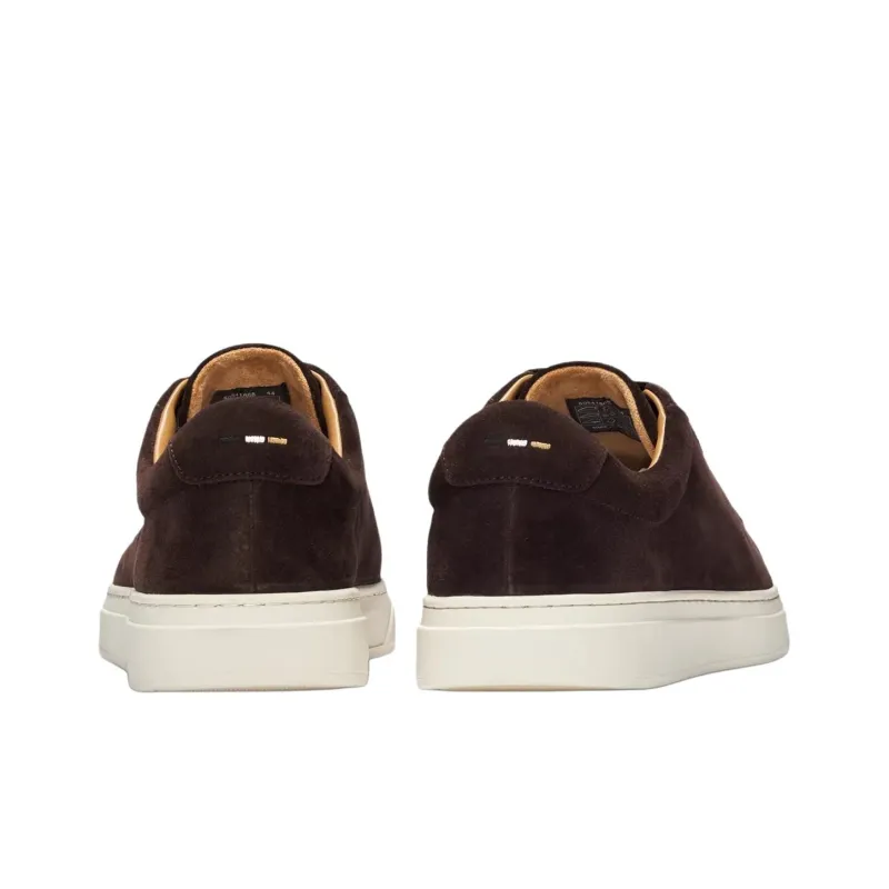 HUGO BOSS Low Top Skateboard Shoes Men's Dark Brown-3