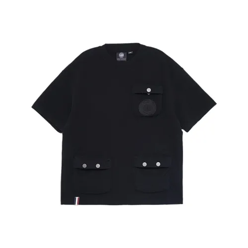 Palladium T-Shirts Men Lead Black