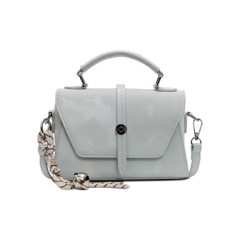 Yalu PU Shoulder Bag, Crossbody Bag, Handbag Women's Black/Pink/Ecru/Blue/Silver-22