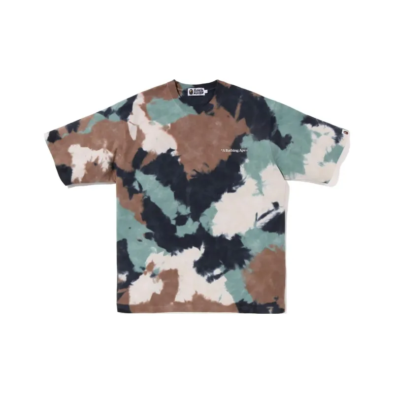 A BATHING APE Chusen Dye Relaxed Fit Tee-2