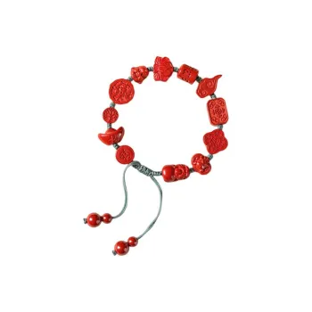 Regalrose Cinnabar Bracelets Unisex