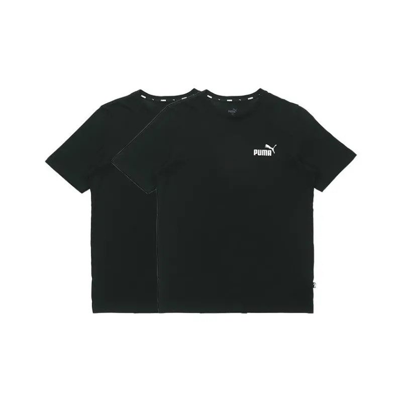 PUMA T-Shirt Men's 2 Pack Black-0