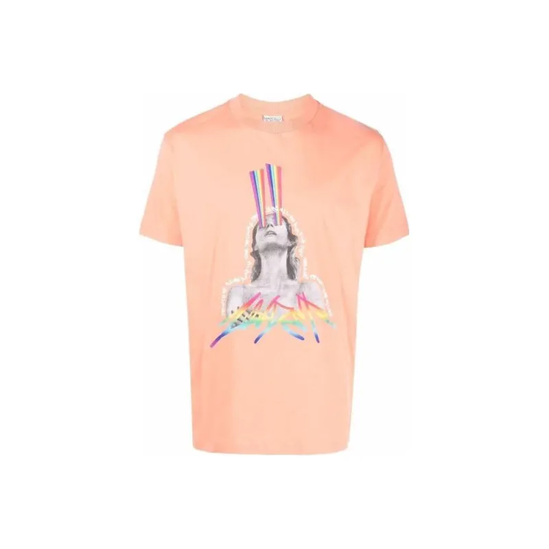 Marcelo Burlon Rainbow Graphic print T shirt-0