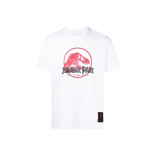 Neil Barrett Jurassic Park Printed Crewneck T Shirt