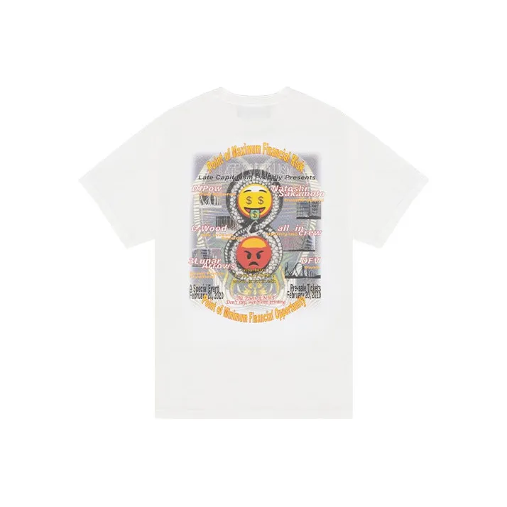Denim Tears Co-authored By The Tropical Futures Institute T-Shirts Unisex White-0