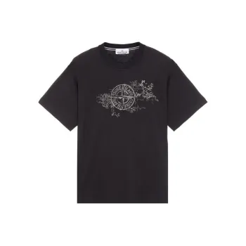 STONE ISLAND T Shirt Men's Black