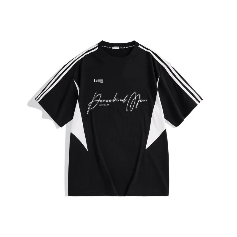 Everlast X PEACEBIRD MEN T Shirts Men Black-0