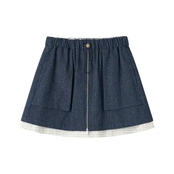 SHUXI Casual Short Skirts Women's