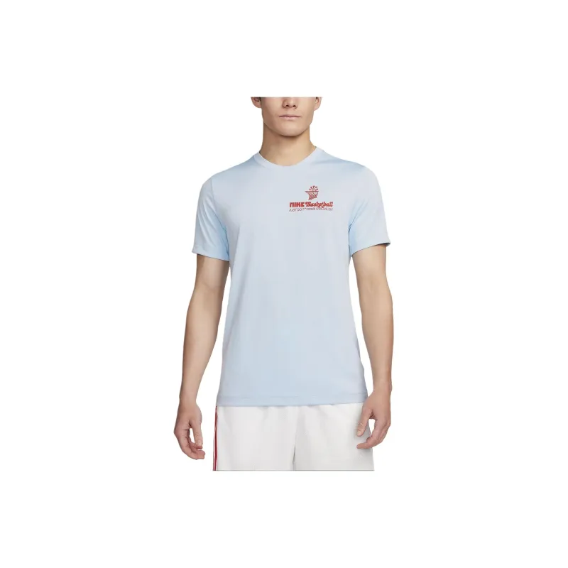 Nike Dri FIT T Shirt Men's Light Blue-0