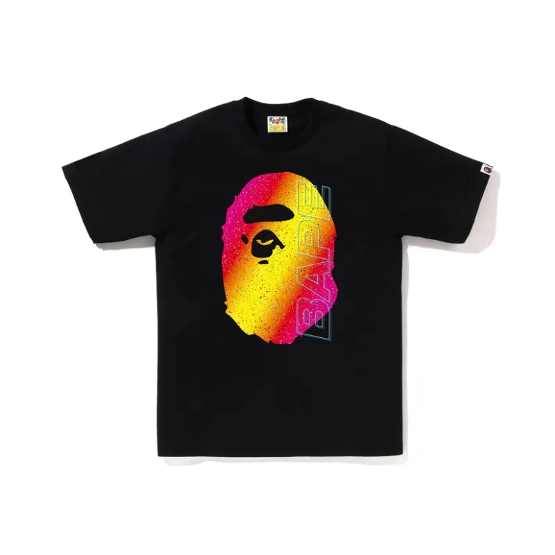 A BATHING APE Graphic-print Cotton T-shirt-0