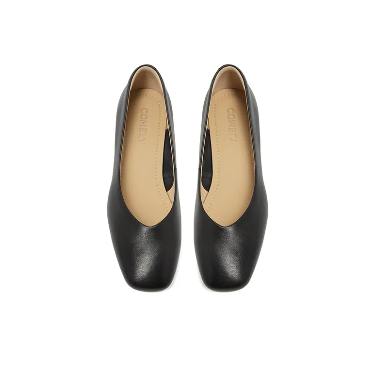 COMELY Chunky Heel High Heels 4cm Women's-8