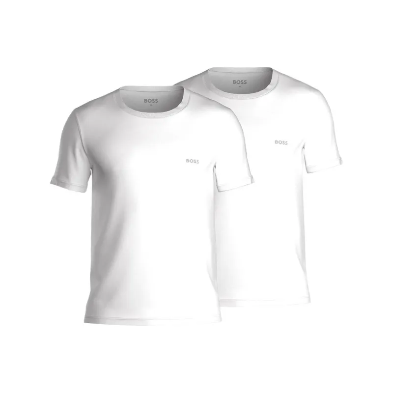HUGO BOSS T Shirts Men 2 Pack White-0