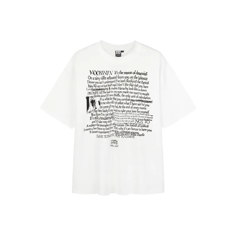 MOONWAV Short Sleeved T Shirts Unisex-0