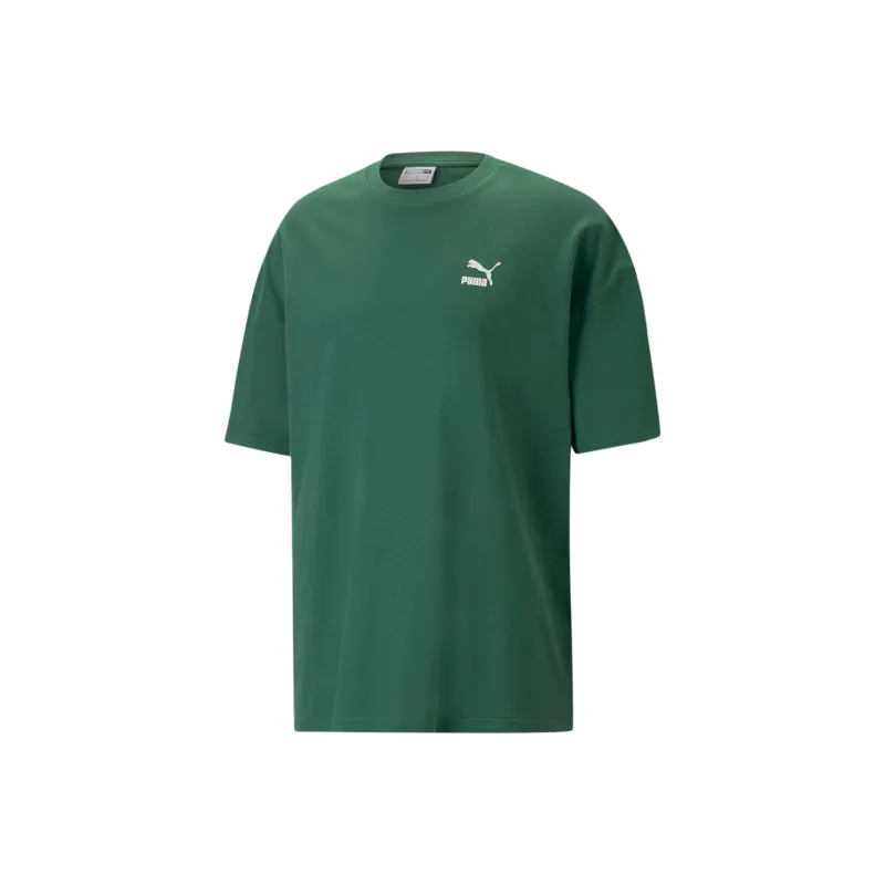 PUMA T Shirts Men Green-0