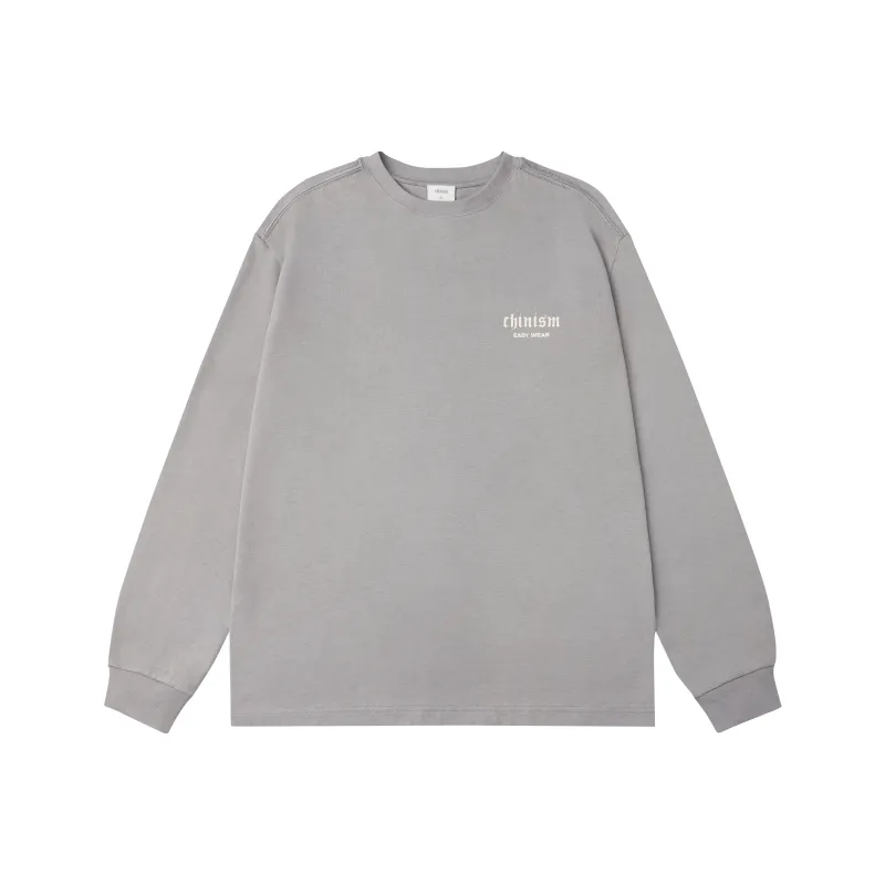 CHINISM Drop Shoulder Sleeve T Shirt Unisex-12