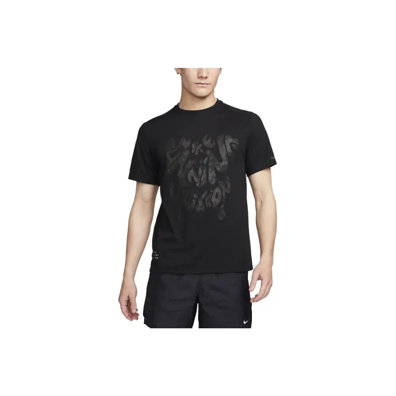 Nike Dri Fit Rise 365 T Shirt Men's Black-0