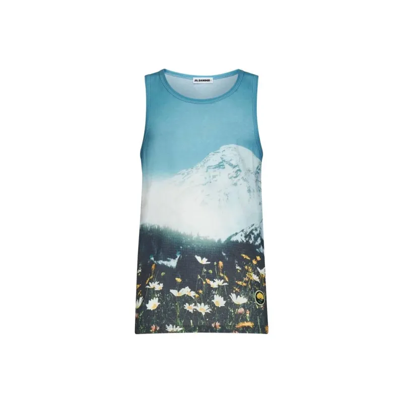 JIL SANDER T-Shirts Men Blue-0