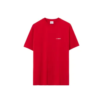 Burberry T-Shirts Men Red