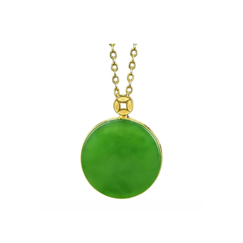 Cuizu Hetian Jade Pendants Jasper Women's-0