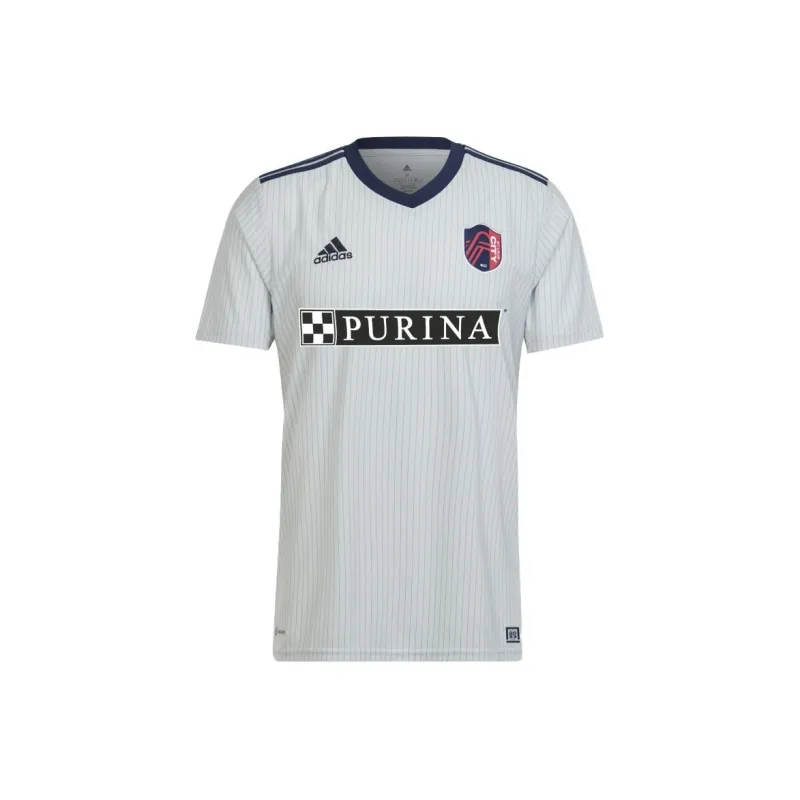 Adidas St. Louis CITY SC T-Shirts Men Light Gray-0