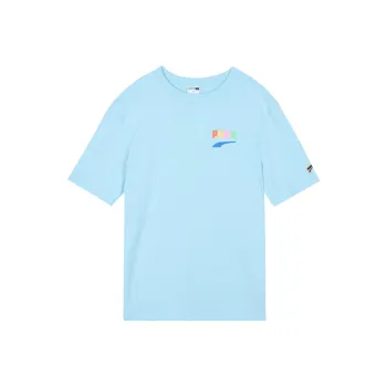 PUMA T Shirts Men Sky Blue